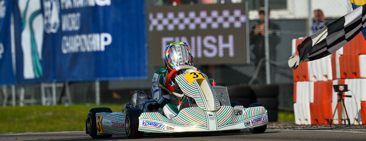 ENI WITH OTK GROUP WORLD CHAMPIONS AT THE FIA KARTING WORLD CHAMPIONSHIP 2021 ENI WITH OTK GROUP WORLD CHAMPIONS AT THE FIA KARTING WORLD CHAMPIONSHIP 2021